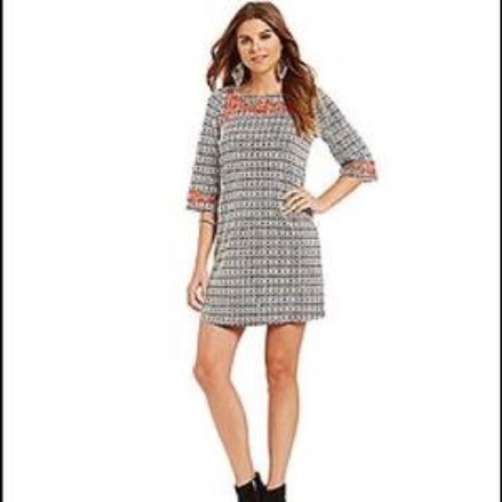BNWT THML Black & white Carrie dress XSP stitchfix
